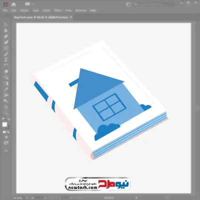 دانلود فایل وکتوری کتاب با فرمت eps