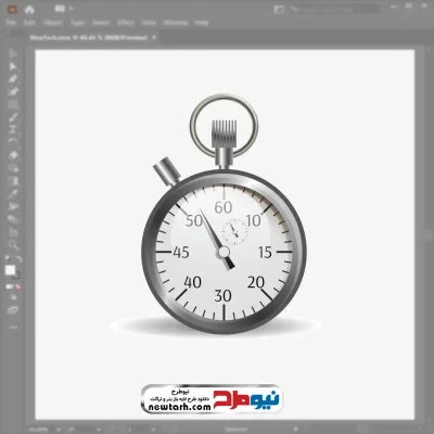 فایل وکتور کرنومتر با فرمت eps