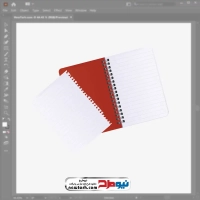 فایل eps دفتر خط دار