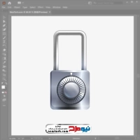 فایل وکتور قفل رمز دار