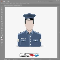 فایل وکتور آواتار پلیس