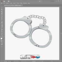 فایل وکتوری دستبند پلیس