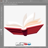 فایل وکتوری کتاب باز