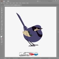 فایل وکتوری پرنده