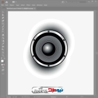 فایل eps بلندگو