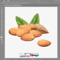 فایل eps بادام