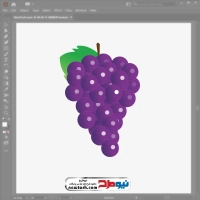 فایل eps خوشه انگور