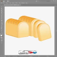 فایل eps نان صبحانه برش خورده