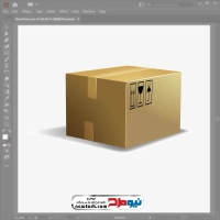 فایل eps جعبه کارتنی