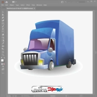 فایل وکتور کامیون