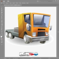 فایل eps وکتور کامیون